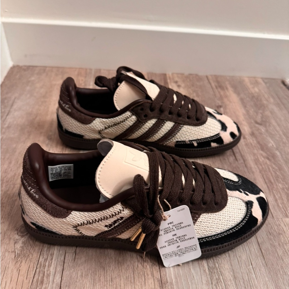 Adidas Whales Bonner Cow print Shoes Size 9 Women’s